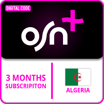 OSN+ Gift Card ALGERIA Subscription Months 3 product image