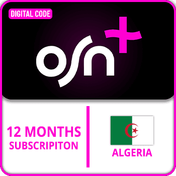 OSN+ Gift Card ALGERIA Subscription Months 12 product image