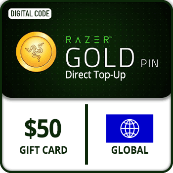 Razer Gold Direct Top-Up PIN (USD) - ( 50) Gift Card product image