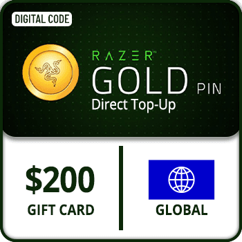 Razer Gold Direct Top-Up PIN (USD) - ( 200) Gift Card product image