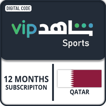 Shahid Sports Gift Card Qatar 12 Months Subscription product image