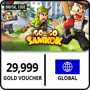 Go Go Samkok GLOBAL Gold Voucher 29999 product image