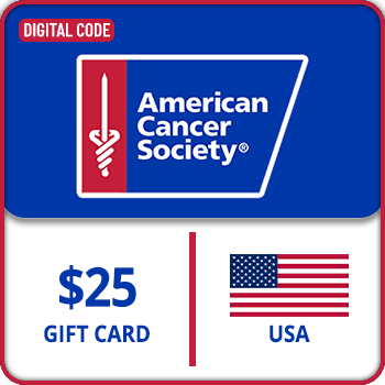 American Cancer Society Gift Card USA 25 USD product image