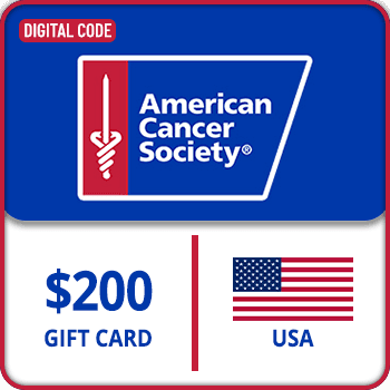 American Cancer Society Gift Card USA 200 USD product image
