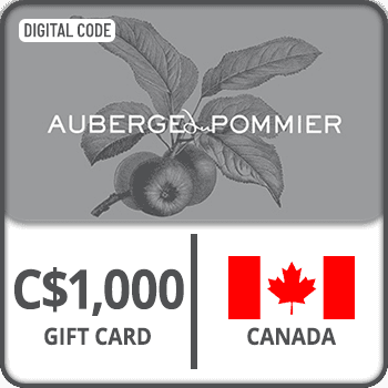 Auberge du Pommier Gift Card CANADA 1000 CAD product image