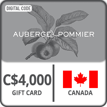 Auberge du Pommier Gift Card CANADA 4000 CAD product image