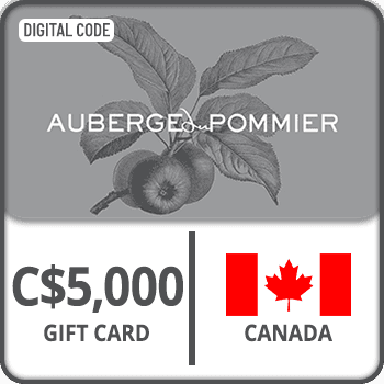 Auberge du Pommier Gift Card CANADA 5000 CAD product image