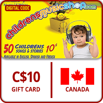 childrensmusicshop Gift Card CANADA 10 CAD product image
