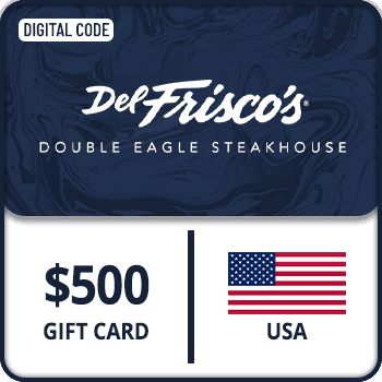Del Friscos Double Eagle Steakhouse Gift Card USA 500 USD product image
