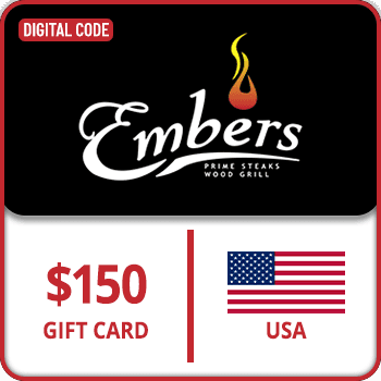 Embers Restaurant eGift Gift Card USA 150 USD product image