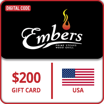 Embers Restaurant eGift Gift Card USA 200 USD product image