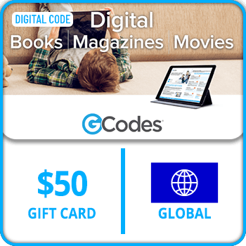 GCodes® Global Digital Media USD 50 Gift Card product image