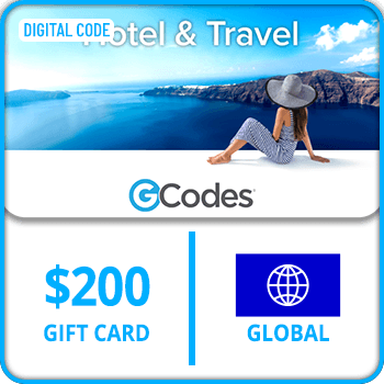 GCodes® Global Hotel & Travel USD 200 Gift Card product image