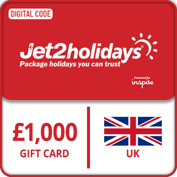 Jet 2 Holidays by Inspire Gift Card UK 1000 GBP product image
