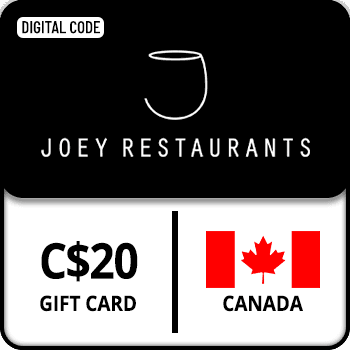 Joey Restaurants Gift Card CANADA 20 CAD product image