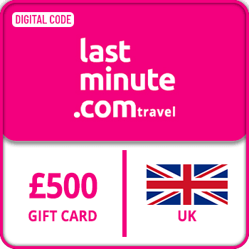 lastminute.com Travel Gift Card UK 500 GBP product image lastminute.com Travel Gift Card UK 500 GBP product image