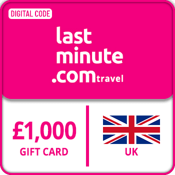 lastminute.com Travel Gift Card UK 1000 GBP product image
