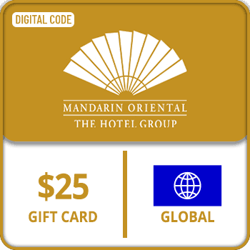 Mandarin Oriental Hotel Group Gift Card GLOBAL 25 USD product image