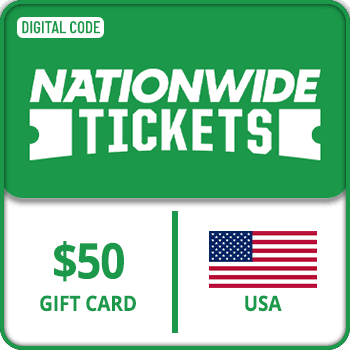 Nationwidetickets.com Gift Card USA 50 USD product image