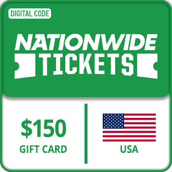 Nationwidetickets.com Gift Card USA 150 USD product image