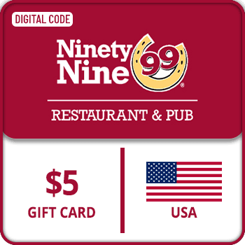 Ninety Nine Restaurant Gift Card USA 5 USD product image
