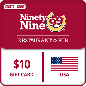 Ninety Nine Restaurant Gift Card USA 10 USD product image