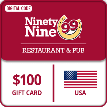 Ninety Nine Restaurant Gift Card USA 100 USD product image