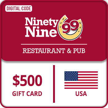 Ninety Nine Restaurant Gift Card USA 500 USD product image