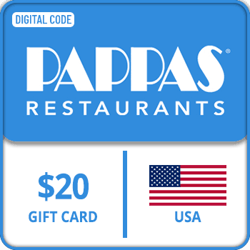 Pappas Restaurants Gift Card USA 20 USD product image