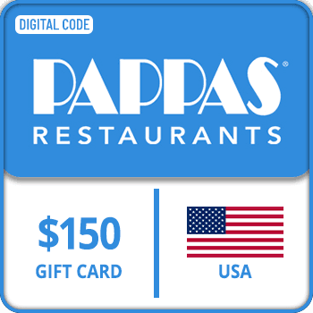 Pappas Restaurants Gift Card USA 150 USD product image