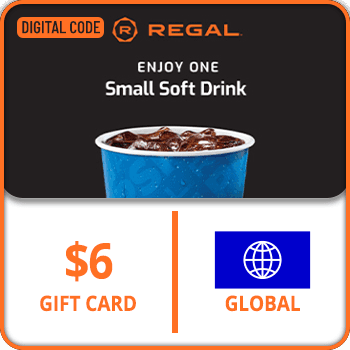 Regal Small Drink Voucher GLOBAL 6 USD product image