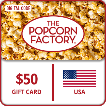 The Popcorn Factory Gift Card US USA 50 USD product image