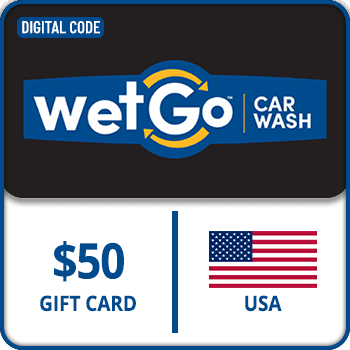 WetGo Car Wash locations Gift Card USA 50 USD product image