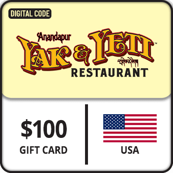 Yak & Yeti Restaurant Gift Card USA 100 USD product image