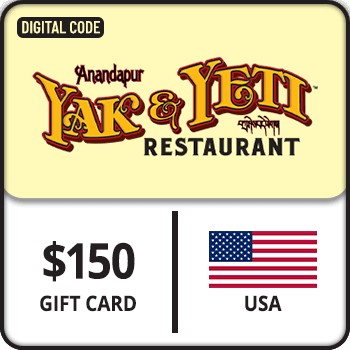 Yak & Yeti Restaurant Gift Card USA 150 USD product image
