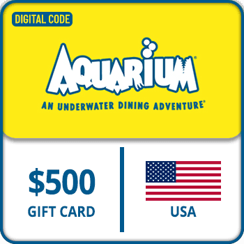 Aquarium Restaurants Gift Card USA 500 USD product image