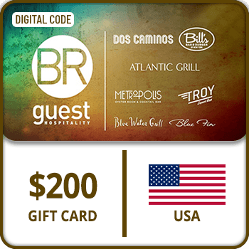 BR Guest Hospitality Gift Card USA 200 USD product image