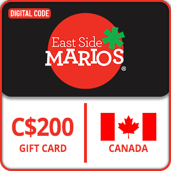 East Side Mario Gift Card CANADA 200 CAD product image