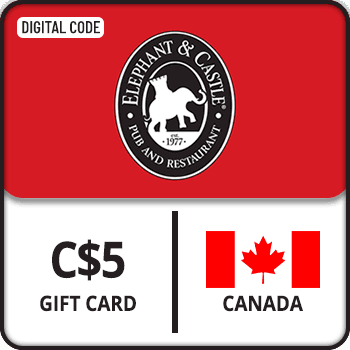 Elephant & Castle Gift Card CANADA 5 CAD product image