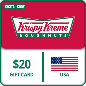 Krispy Kreme Doughnut Gift Card USA 20 USD product image
