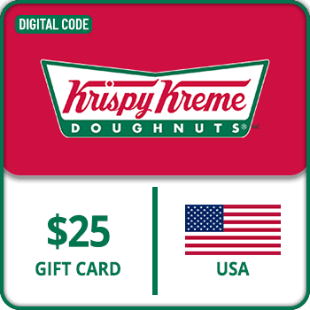 Krispy Kreme Doughnut Gift Card USA 25 USD product image