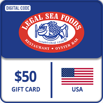 Legal Sea Foods & Legal C Bar Gift Card USA 50 USD product image