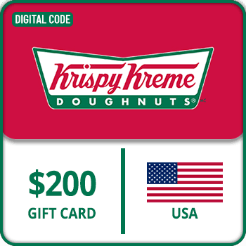 Krispy Kreme Doughnut Gift Card USA 200 USD product image