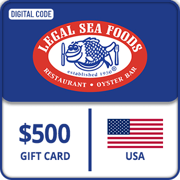 Legal Sea Foods & Legal C Bar Gift Card USA 500 USD product image