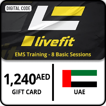 Live Fit UAE EMS Training Gift Card - 8 Basic Sessions 1240 AED product image