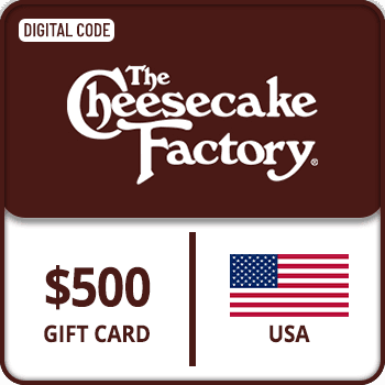 The Cheesecake Factory Gift Card USA 500 USD product image