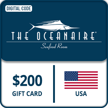 The Oceanaire Restaurant Gift Card USA 200 USD product image
