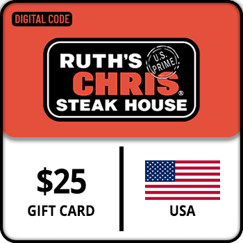 Ruth's Chris Steak House Gift Card USA 25 USD product image