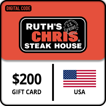 Ruth's Chris Steak House Gift Card USA 200 USD product image