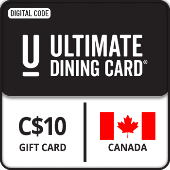 The Ultimate Dining Gift Card CANADA 10 CAD product image